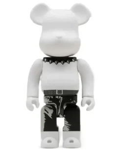 x Andy Warhol x Rolling Stones Sticky Fingers BE@RBRICK Figur 1000% - Weiß