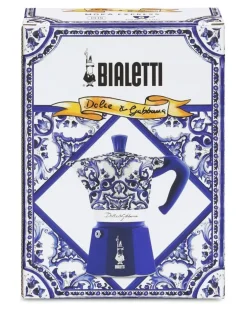 x Bialetti großer Moka Express Kaffeekocher (270ml) - Blau