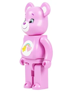 x Care Bears Bestfriend Bear BE@RBRICK 400% Figur - Violett