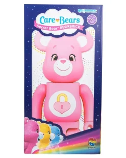 x Care Bears Secret Bear Bearbrick Figur - Rosa