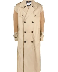 x Carharrt Trenchcoat mit Kontrasteinsätzen - Nude