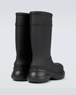 X Crocs Stiefel Schwarz
