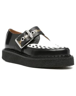 x George Cox Point Toe Monk-Schuhe - Schwarz