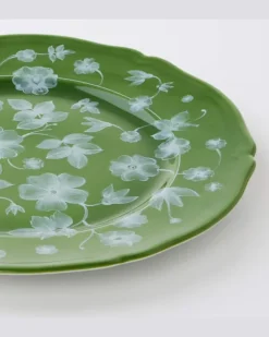 X Ginori 1735 Platzteller Floral GrüN