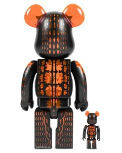 x Godzilla VS Destoroyah BE@RBRICK 100% and 400% Figuren-Set - Schwarz