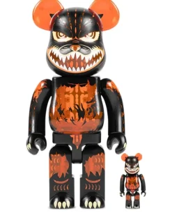 x Godzilla VS Destoroyah BE@RBRICK 100% and 400% Figuren-Set - Schwarz