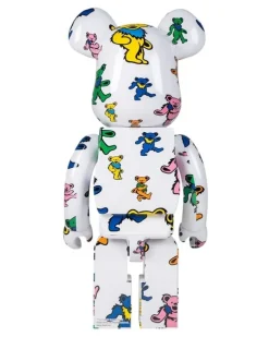 x Grateful Dead Dancing BE@RBRICK Figur - Weiß