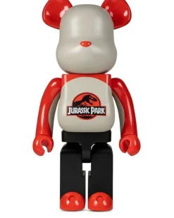 x Jurassic Park BE@RBRICK Figur - Rot