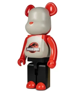 x Jurassic Park BE@RBRICK Figur - Rot