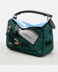 X Louis Wain Henkeltasche Futurist Cat Puzzle puzzle Multicolor