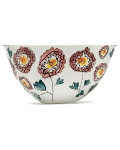 x Marni Midnight Flowers Servierschale - Weiß