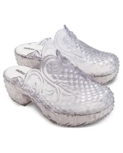 x Melissa Court Clogs - Weiß