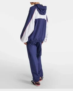 X New Balance Jogginghose aus Popeline Blau