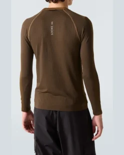 X On Longsleeve Braun