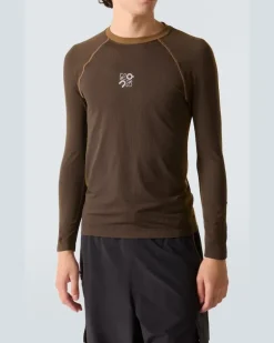 X On Longsleeve Braun