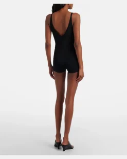 X Rosie Huntington-Whitely Rosie Playsuit Schwarz
