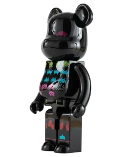 x Space Invaders BE@RBRICK Figur - Schwarz