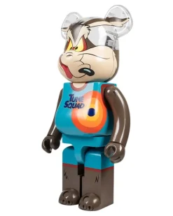 x Space Jam A New Legacy Bearbrick Wile E Coyote 1000% Figur - Braun