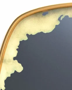 x Toiletpaper Spiegel mit grafischem Print - Blau