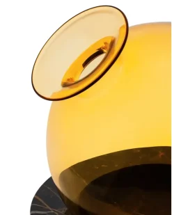 x Venini Luna Vase - Gelb