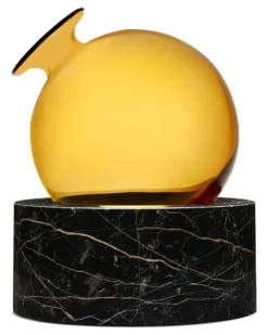 x Venini Luna Vase - Gelb