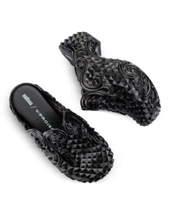 x Y Project Court Clogs - Schwarz