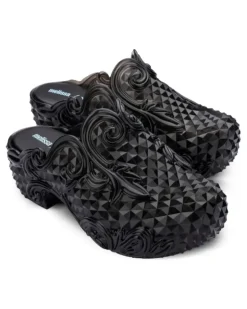 x Y Project Court Clogs - Schwarz