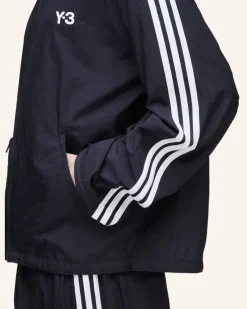 Y-3 Nylon Wired 3-Streifen Track Top schwarz