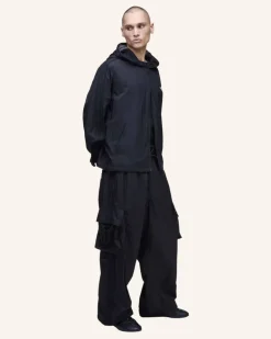 Y-3 Nylon Wired 3-Streifen Track Top schwarz