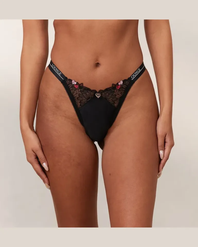 Zalia String - Schwarz Black