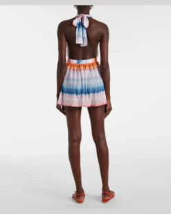 Zickzack-Romper Multicolor