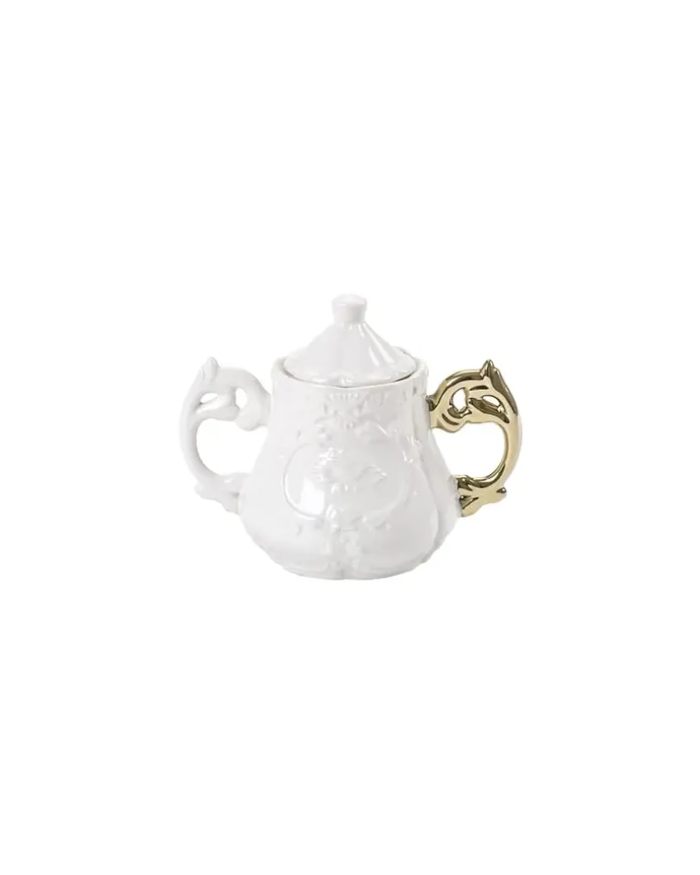 Zuckerdose I-Wares - Gold - Porzellan - Designer Selab